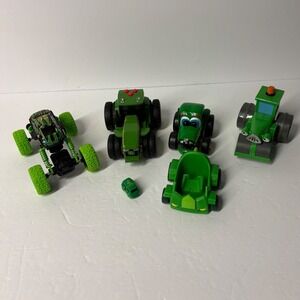 John Deere Tractors Bob the Builder Roley Steam Roller Green Mixed Toy Vehicles